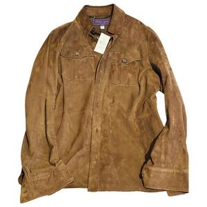 Ralph Lauren Chocolate Suede Jacket